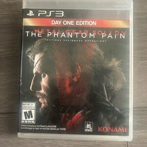Metal Gear Solid V: The Phantom Pain - Day One Edition for PS3 No Manual